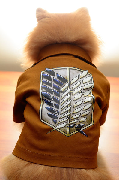 Attack on Titan (Shingeki no Kyojin) Jacket Dog Costume