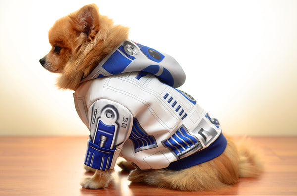 Star Wars R2D2 Dog Clothing Jacket